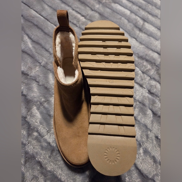 UGG Australia Womens Alina Mini Platform Ankle Boots Sz 9 - Picture 4 of 5